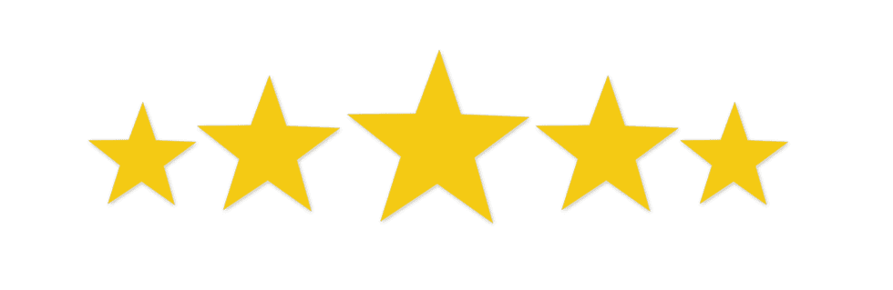 Over 6,500 5 Star Reviews from our clients