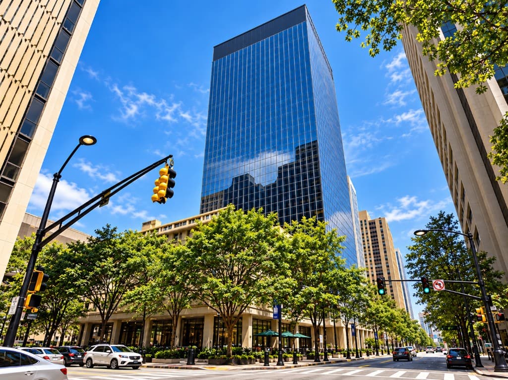 The Coastal States building, home of the Brock & Stout Atlanta office
