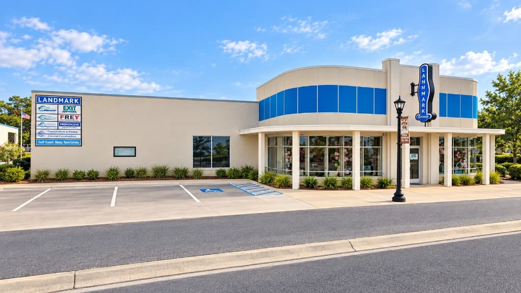 Landmark Office Building in Foley, home of the Brock & Stout office