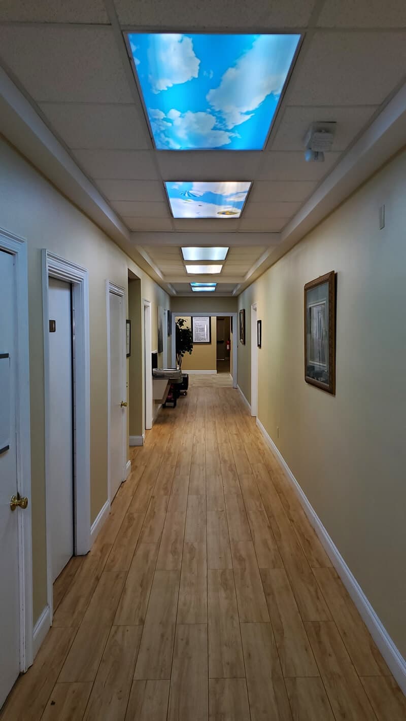 Brock & Stout Foley, AL office hallway